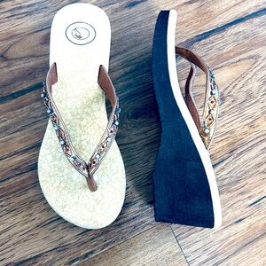 Women’s Beaded Brown Sandals